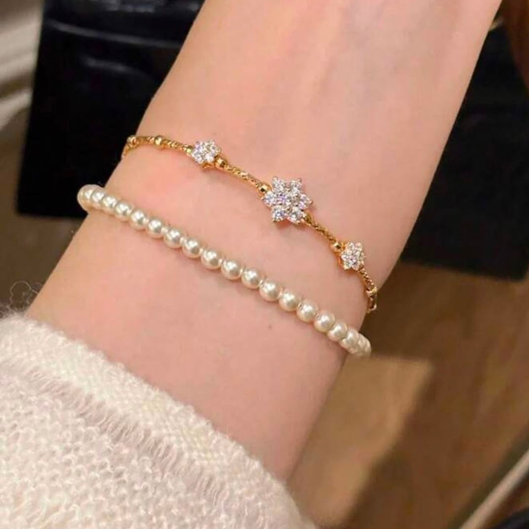 Sunflower Bracelet | 18k Gold Plated