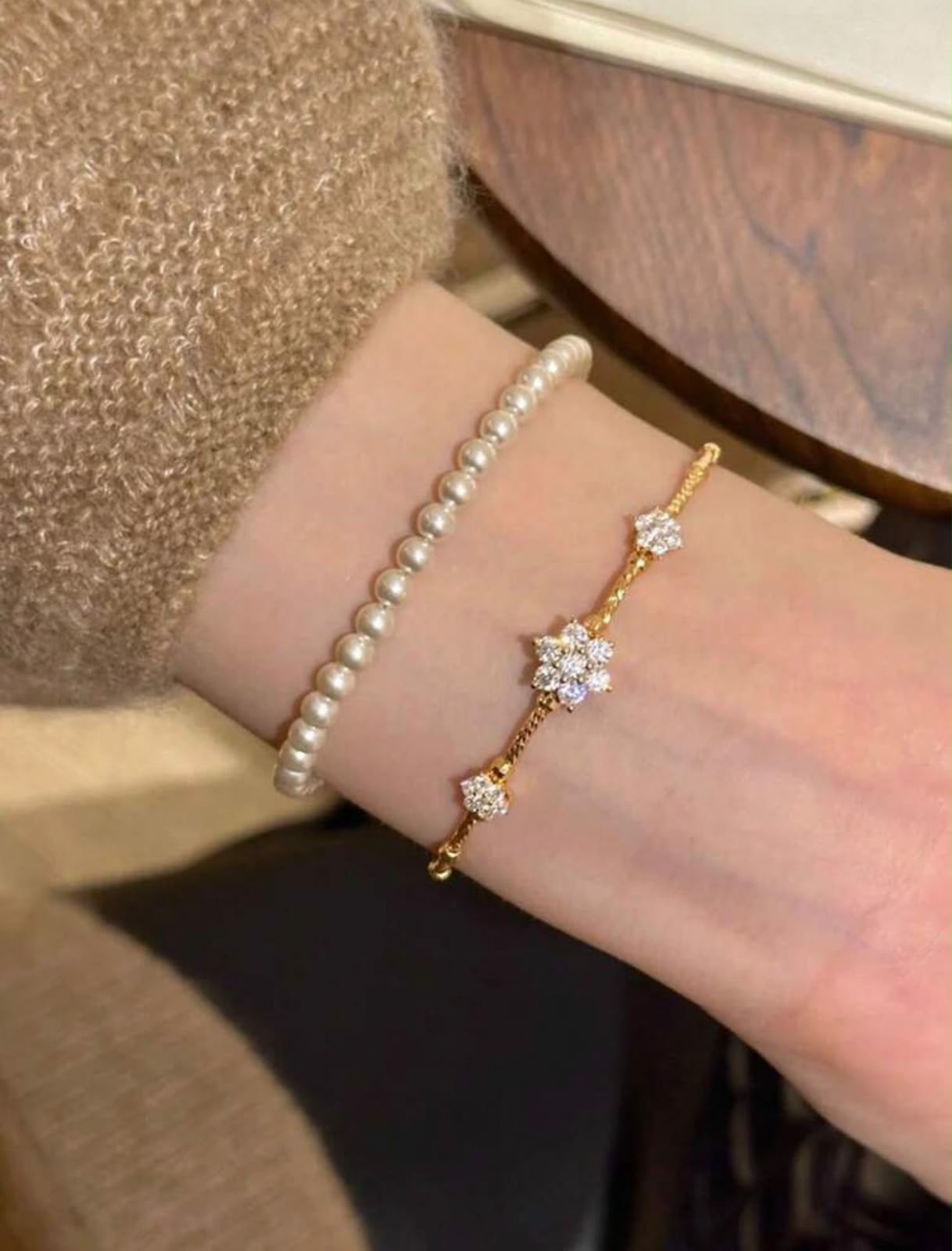 Sunflower Bracelet | 18k Gold Plated